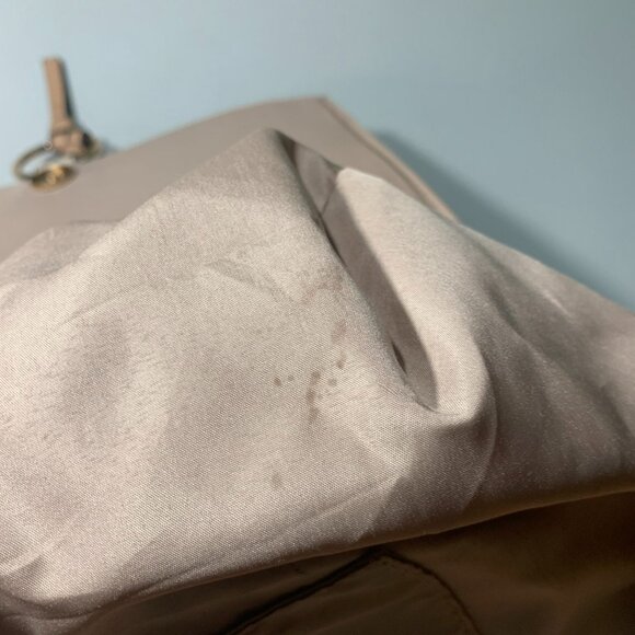 Cato Cream & Gold faux exotic large purse with cross body strap - Picture 6 of 6